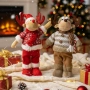 Плюшена коледна фигура Елен Рудолф – уют и празнично настроение у дома, снимка 4