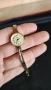 Чайка руски позлатен дамски ръчен часовник механичен 17 камъка , снимка 1