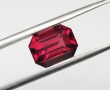 Рядък 3.51 каратов  кърваво червен транат от Африка,натурален, нетретиран! , снимка 11