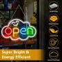 42 x 26 см LED неонова табела “OPEN“, с превключвател за ВКЛ./ИЗКЛ., снимка 5