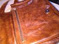 Joel Stile маркова женска чанта естествена кожа 245х230х50мм, снимка 7