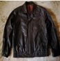 Мъжко яке от естествена кожа - размер XL, снимка 1