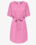 Дамска розова рокля , снимка 1 - Рокли - 46025002