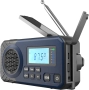 Аварийно радио със соларно и манивела захранване, снимка 1