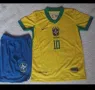 Бразилия 💛⚽️ РЕТРО детско юношеска футболни екипи , снимка 6