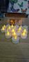 лед свещи декорация, снимка 1 - Декорация за дома - 45416059