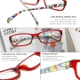5 чифта очила за четене, стилни рамки с шарка, модни дамски очила за жени, + 0.5, снимка 9