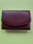 Портмоне цвят бордо естествена кожа , снимка 1