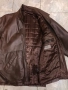 Кожено яке тип шуба цял цип, снимка 3