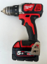 Milwaukee M18 BDD - Акумулаторен винтоверт 2x18V 5.0Ah, снимка 2