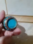 Cloisonne Клоазоне Красива малка ваза бронз клетъчен емайл, снимка 3