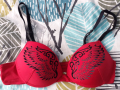 Червен сутиен 80Б, снимка 1