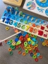 Образователни дървени игри и двустранна дървена дъска, снимка 2