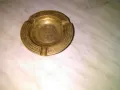 Бронзов пепелник винтидж орнаментиран фи 90мм и Н-14мм около 300 грама, снимка 2