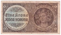 ❤️ ⭐ Бохемия и Моравия 1940 1 крона ⭐ ❤️, снимка 2