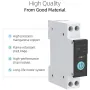 Двутарифен електромер с WiFI за DIN шина, монофазен прекъсвач, снимка 4