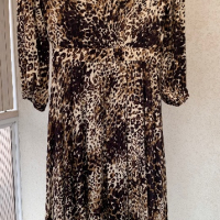 Невероятно красива рокля  леопардов принт ESPIGA, снимка 12 - Рокли - 44978832