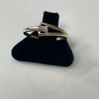Златен пръстен 14 карата, снимка 1 - Пръстени - 45852129