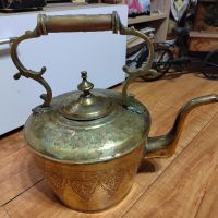 Огромен ретро чайник., снимка 4 - Антикварни и старинни предмети - 45998234