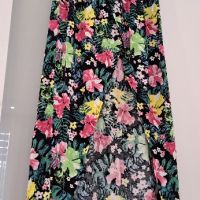 Дълга флорална рокля S/M , снимка 8 - Рокли - 30020911