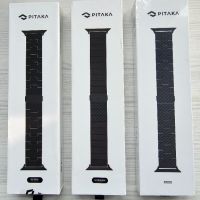 Pitaka Carbon Fiber Apple Watch Link Bands - 38/40 & 42/44mm, снимка 1 - Apple iPhone - 45718279