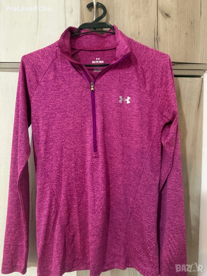 Розова блуза на under armour , снимка 1