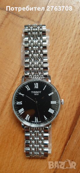 Продавам мъжки нов часовник Tissot,с батерия и кутия, снимка 1