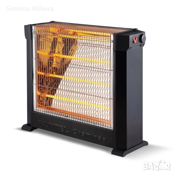 Печка кварцова LUXELL KS-2760 2200W 4 тръби, снимка 1