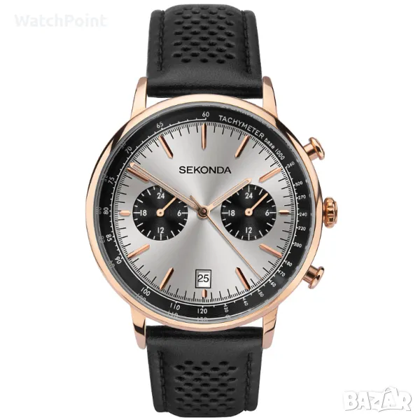 Мъжки часовник Sekonda Men's Dual-Time Dress - S-1695.00, снимка 1