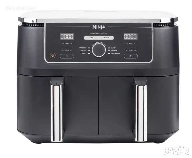 Фритюрник с горещ въздух Ninja AF400EU, 2470W, 9.5 л, 6 програми, снимка 1