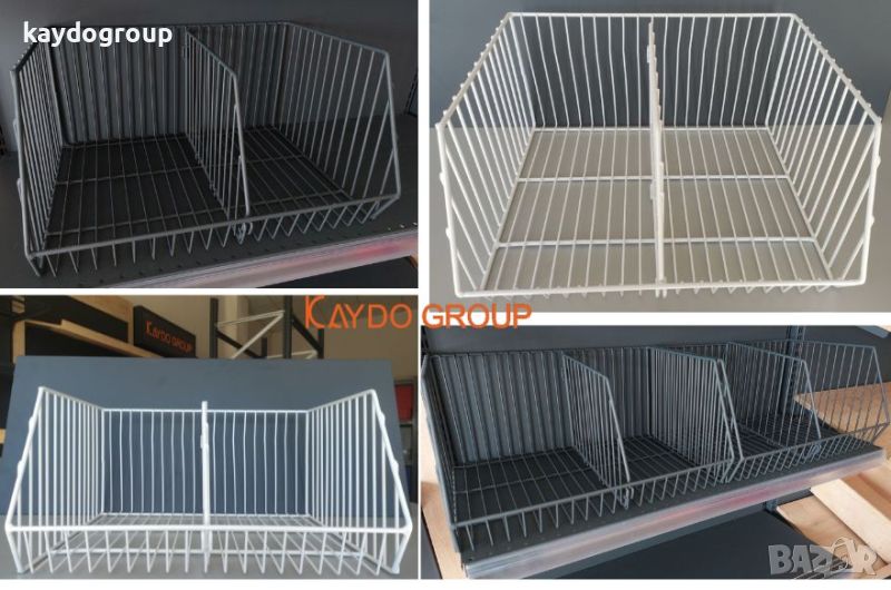 Телен кош с 1 подвижна преграда 50/40/26 см! НОВО НАЛИЧНИ! Търговско оборудване!, снимка 1