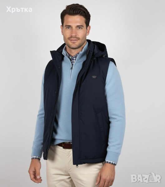 Paul & Shark Yachting - Оригинален мъжки елек размер M, снимка 1