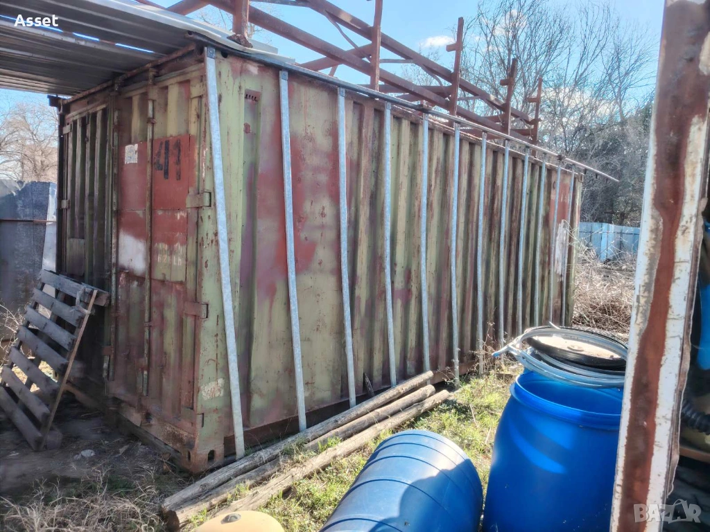 Метален контейнер 20 фута , снимка 1