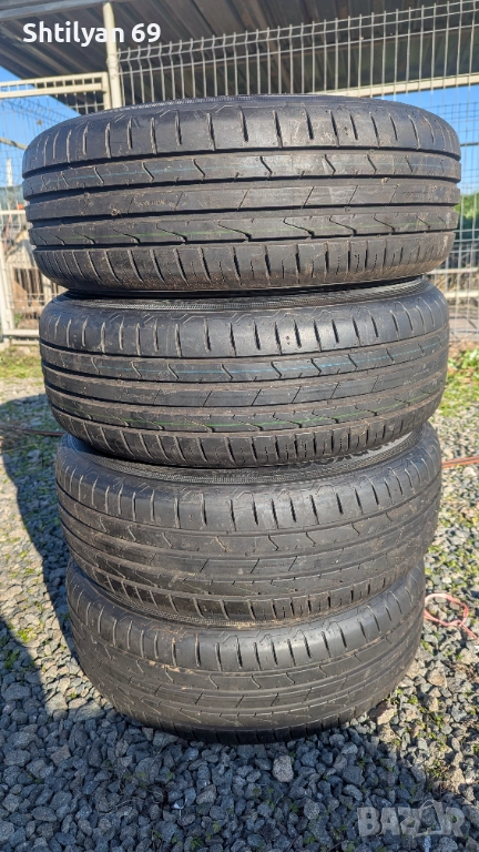 Летни гуми Ханкок с джанти за Шкода Йети 2014г., снимка 1