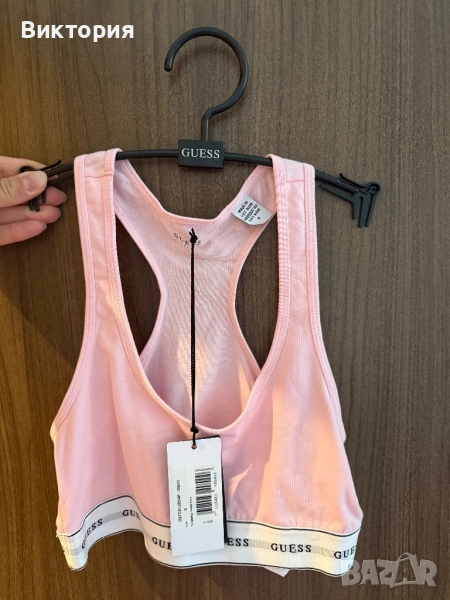 Нов розов топ Guess, снимка 1