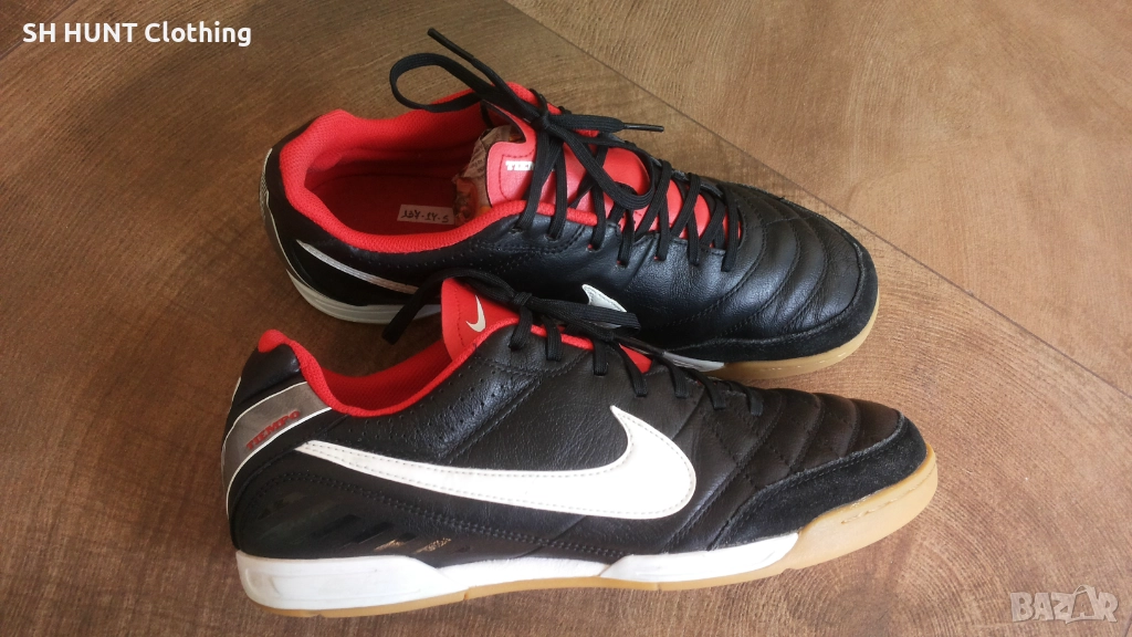 NIKE TIEMPO Leather Footbal Shoes Размер EUR 43 / U 8,5 за футбол естествена кожа 137-14-S, снимка 1