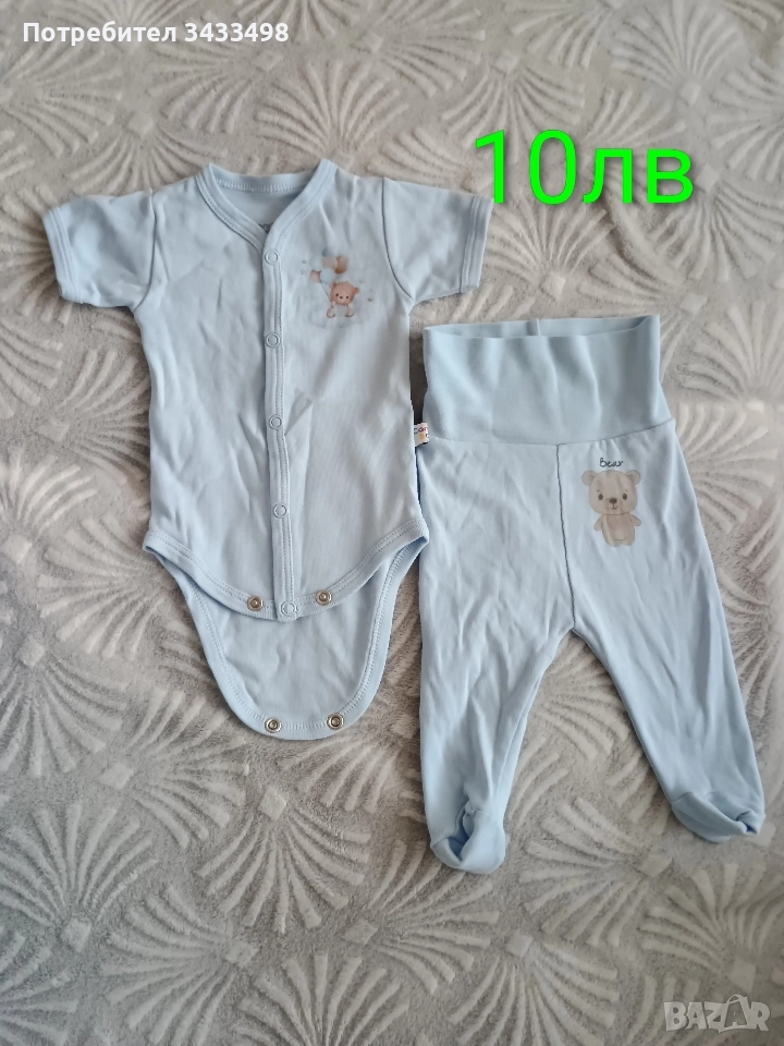 Бебешки дрешки 50-56см , снимка 1