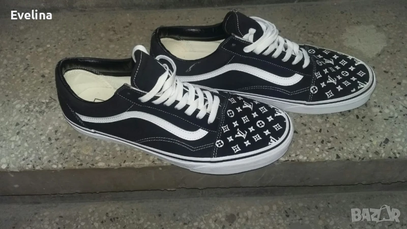 Vans x Louis Vuitton Old Skool оригинални нови кецове маратонки НОВИ, снимка 1