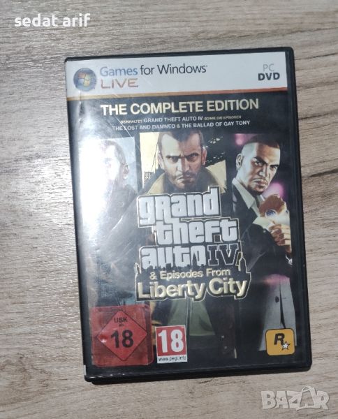 GTA 4 Диск за PC, снимка 1