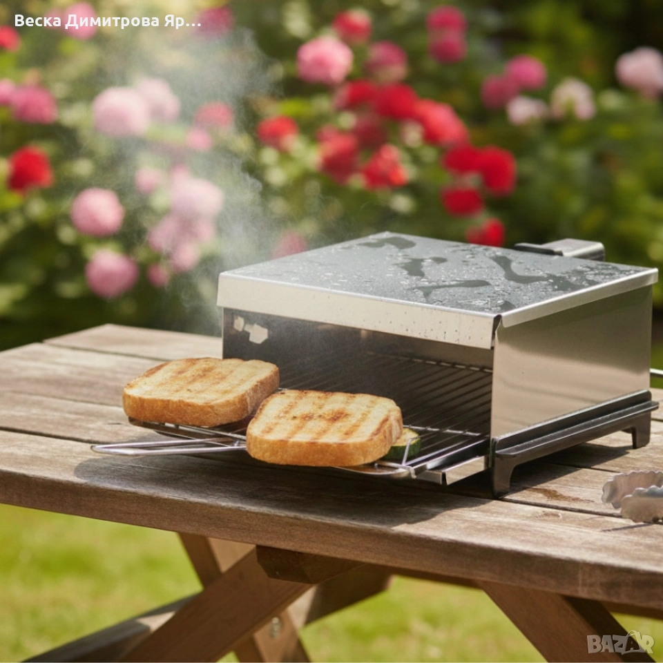 Бездимна електрическа скара Voltz OV51015P , снимка 1