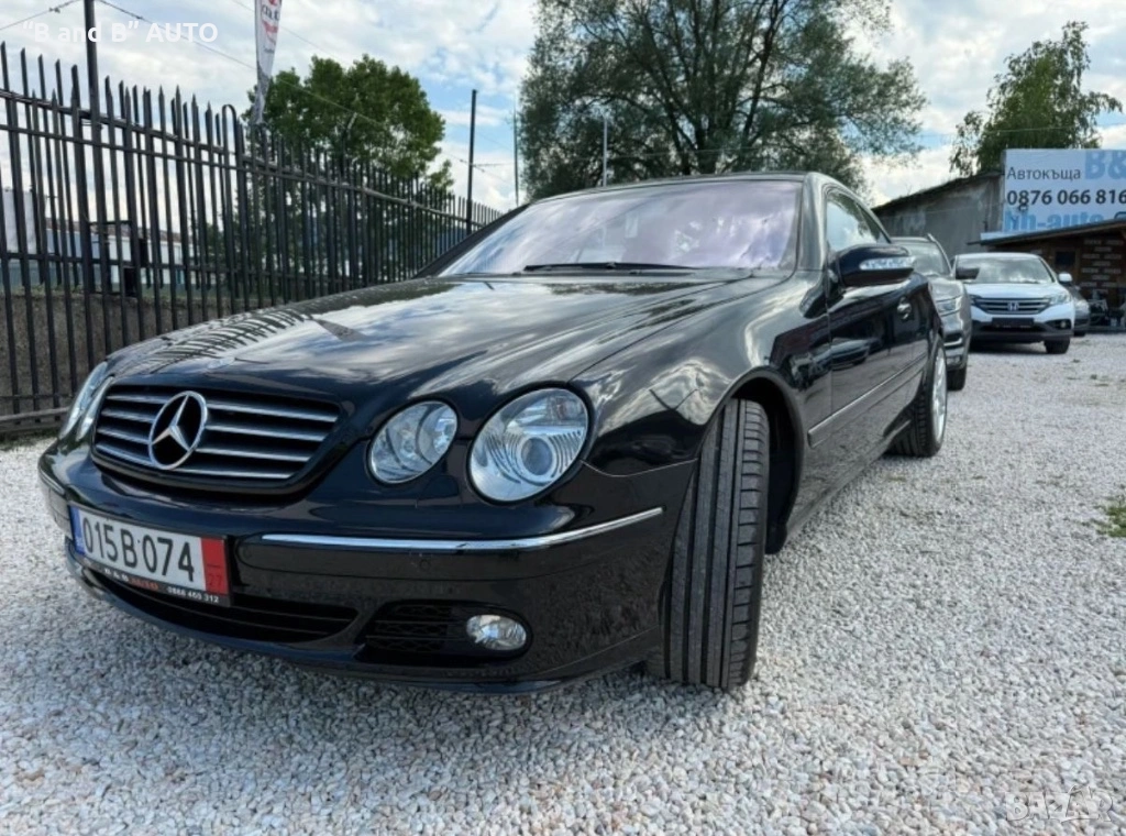 Mercedes-Benz CL 500 5.0 Бензин, 306 к.с., Всички екстри, 98000км., снимка 1