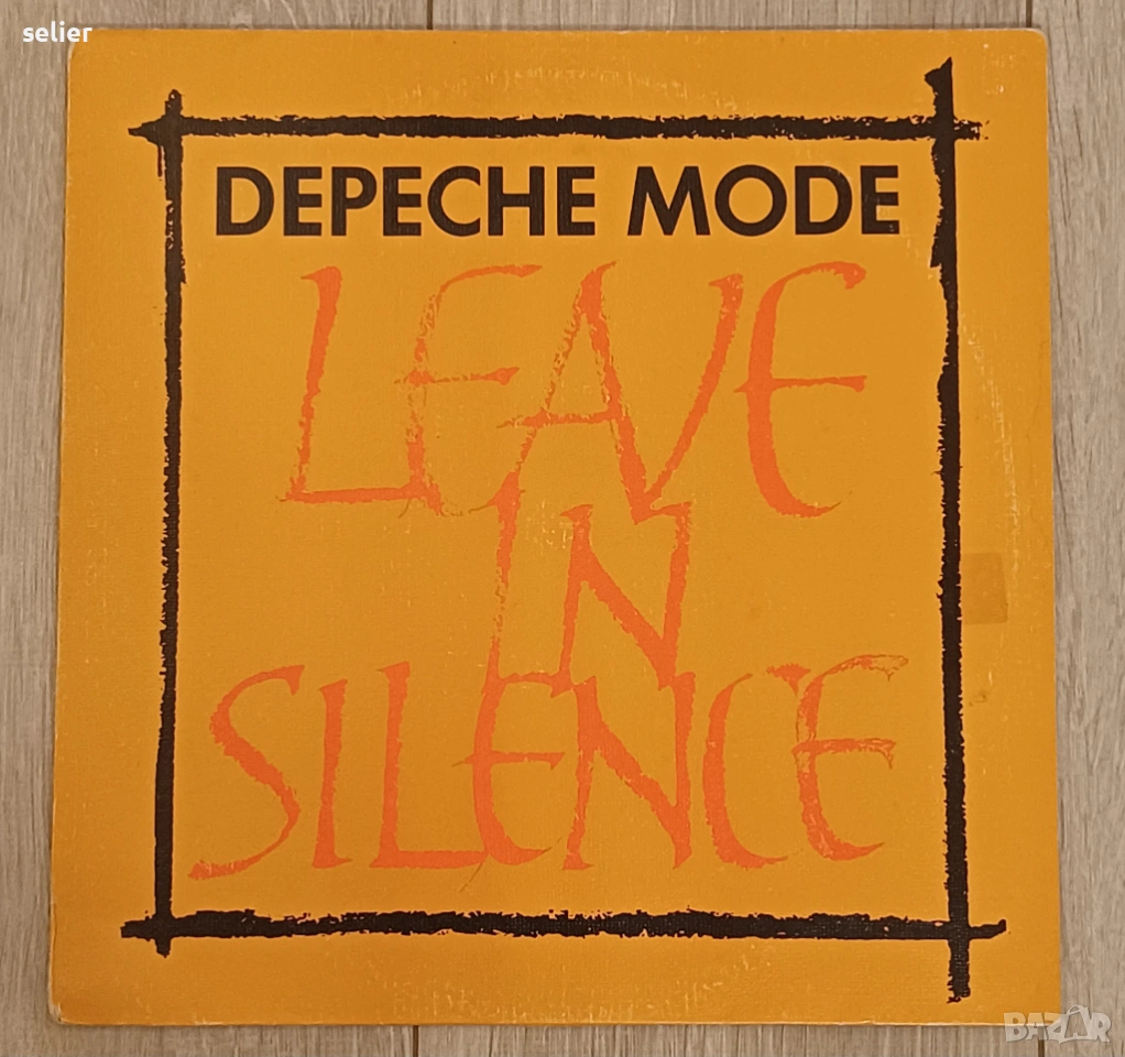 Depeche Mode ‎– Leave In Silence Maxi Single 12 Издание 🇬🇧 UK 1982 г Състояние на винила:VG+ Състо, снимка 1