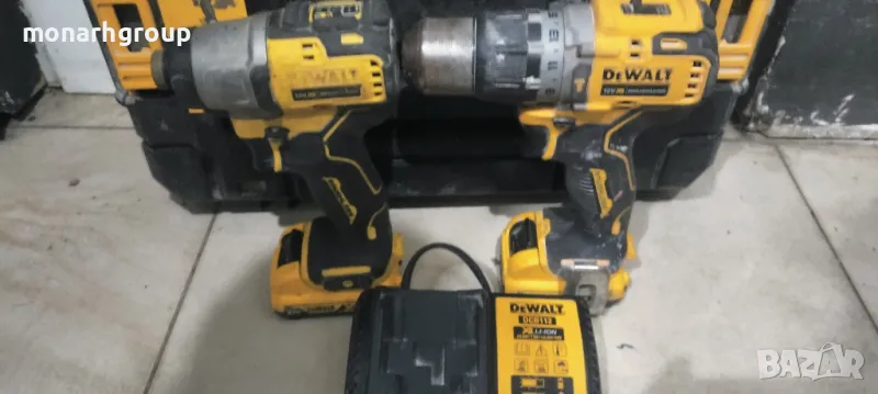 Комплект акумулаторни машини DeWalt DCK2111NT, снимка 1