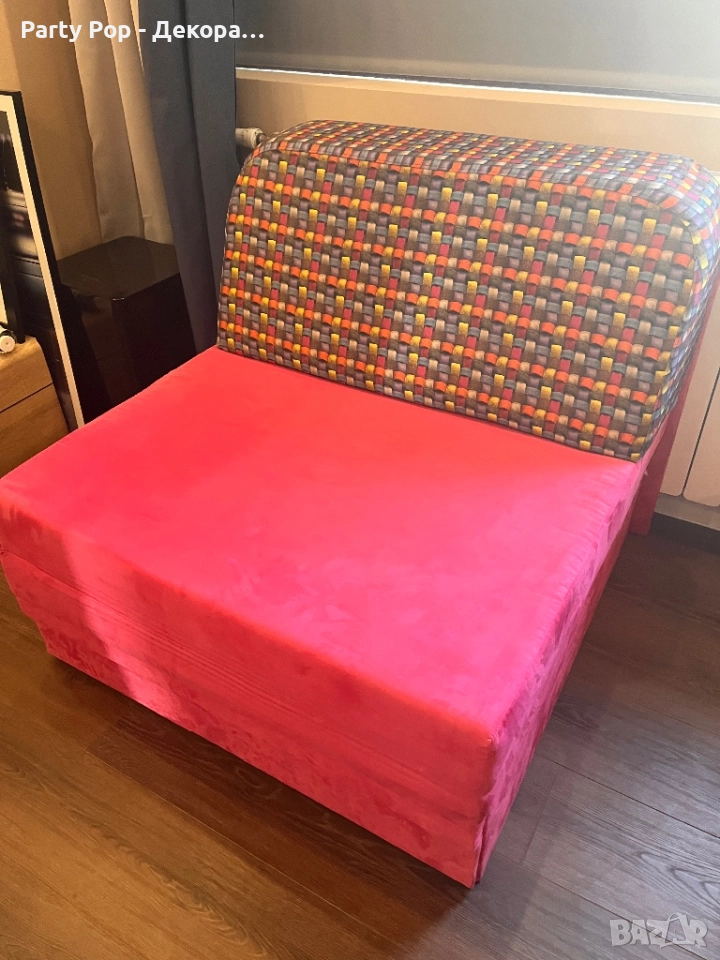 Разтегателно легло 180х90 с вграден матрак, снимка 1