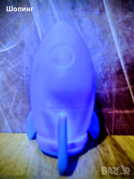3D Нощна лампа Ракета, снимка 1