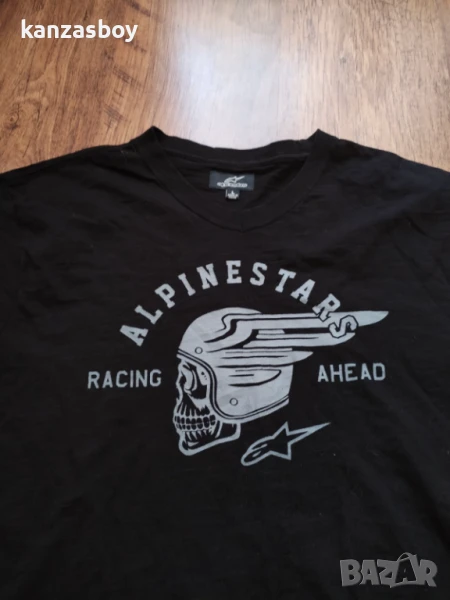 alpinestars - страхотна мъжка тениска КАТО НОВА L, снимка 1