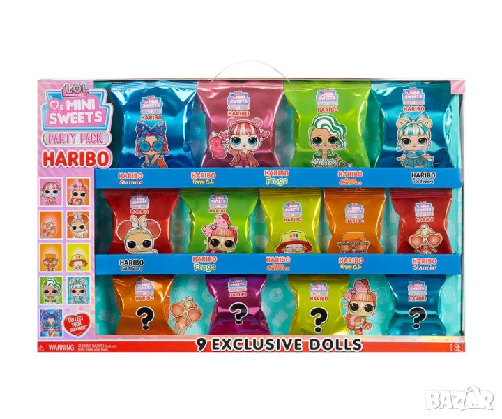 Кукла L.O.L. Surprise - Mini Sweets X HARIBO Tween, парти комплект, снимка 1