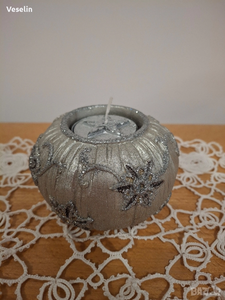 Поставка за чаена свещ , снимка 1
