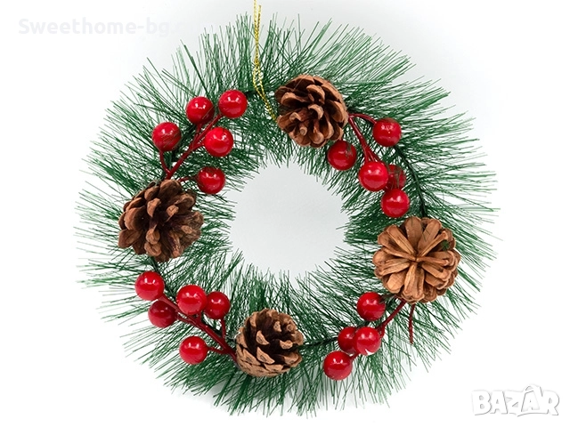 Коледен венец Ф20, снимка 1
