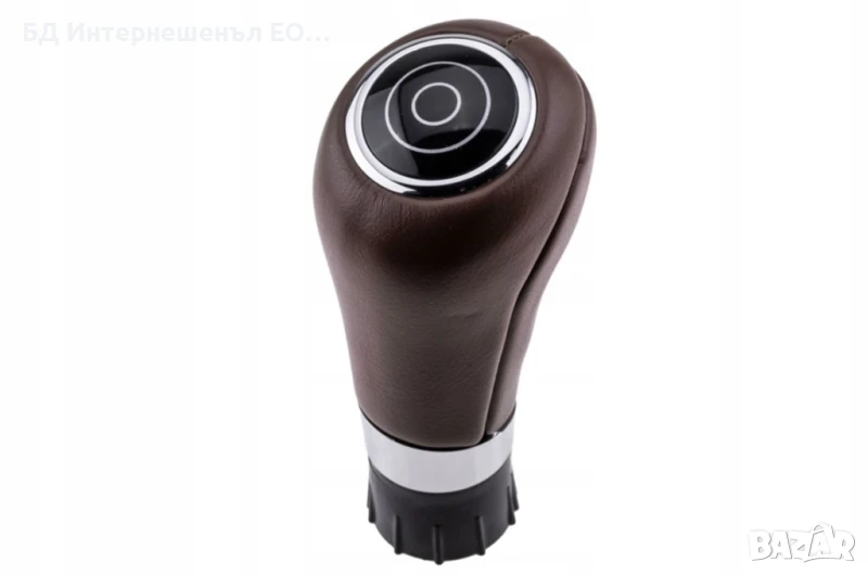 Топка за скоростен лост, Mercedes, W204, W211, W212 , Кафяв, Автомат,, снимка 1